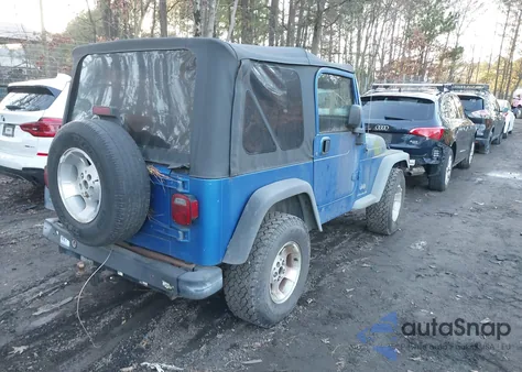 2003 Jeep Wrangler Se из США, поврежденный, VIN 1J4FA29173P366865